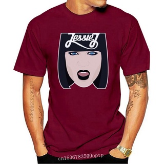 [100% Cotton] เสื้อยืด พิมพ์ลายนักร้อง JESSIE J FACE ILLUSTRATION POP NPefia24HOgnga74 สไตล์คลาสสิก สําหรับผู้ชาย