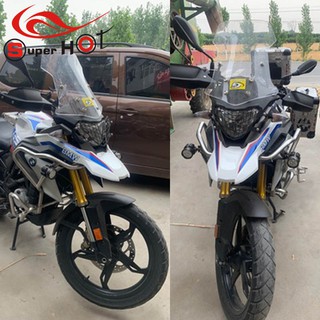 SALE‼️【In stock】 BMW BMW G310GS 17-18 ปีอานิสงส์ไฟร่มขนาดใหญ่ไฟหน้าตาข่ายฝาครอบป้องกัน