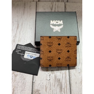 Mcm wallet กระเป๋าตังค์ผู้ชาย MXSAAVI04CO001