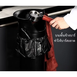 เตรียมจัดส่ง｜ ที่เคาะกากกาแฟ ถังเคาะกากกาแฟ Knock box ถังเคาะกากกาแฟทรงสูง ถังเคาะกากกาแฟ