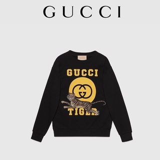 [สินค้าใหม่] Gucci Gucci เสื้อกันหนาว ผ้าฝ้าย ลายเสือ ปีใหม่