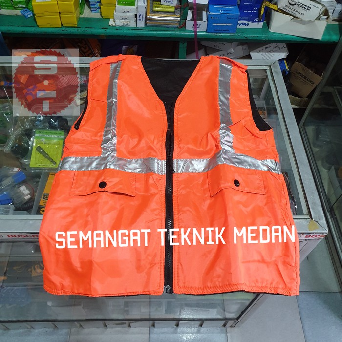 PARACHUE สําหรับโครงการทํางานความปลอดภัย VEST SCOTH FLAME THICK ORANGE ORANGE