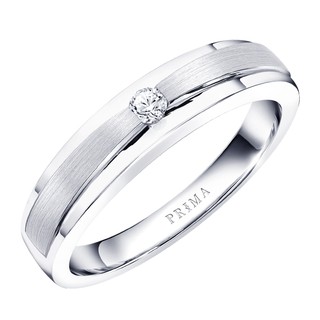 PRIMA  แหวนเพชรน้ำ 99  แบบ Wedding 606R0136-01