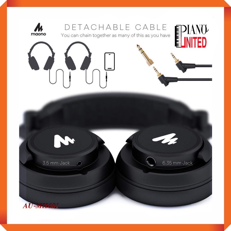 หูฟังแบบครอบหู🎧Maono AU-MH601 Headphones🎧ของแท้100%✅