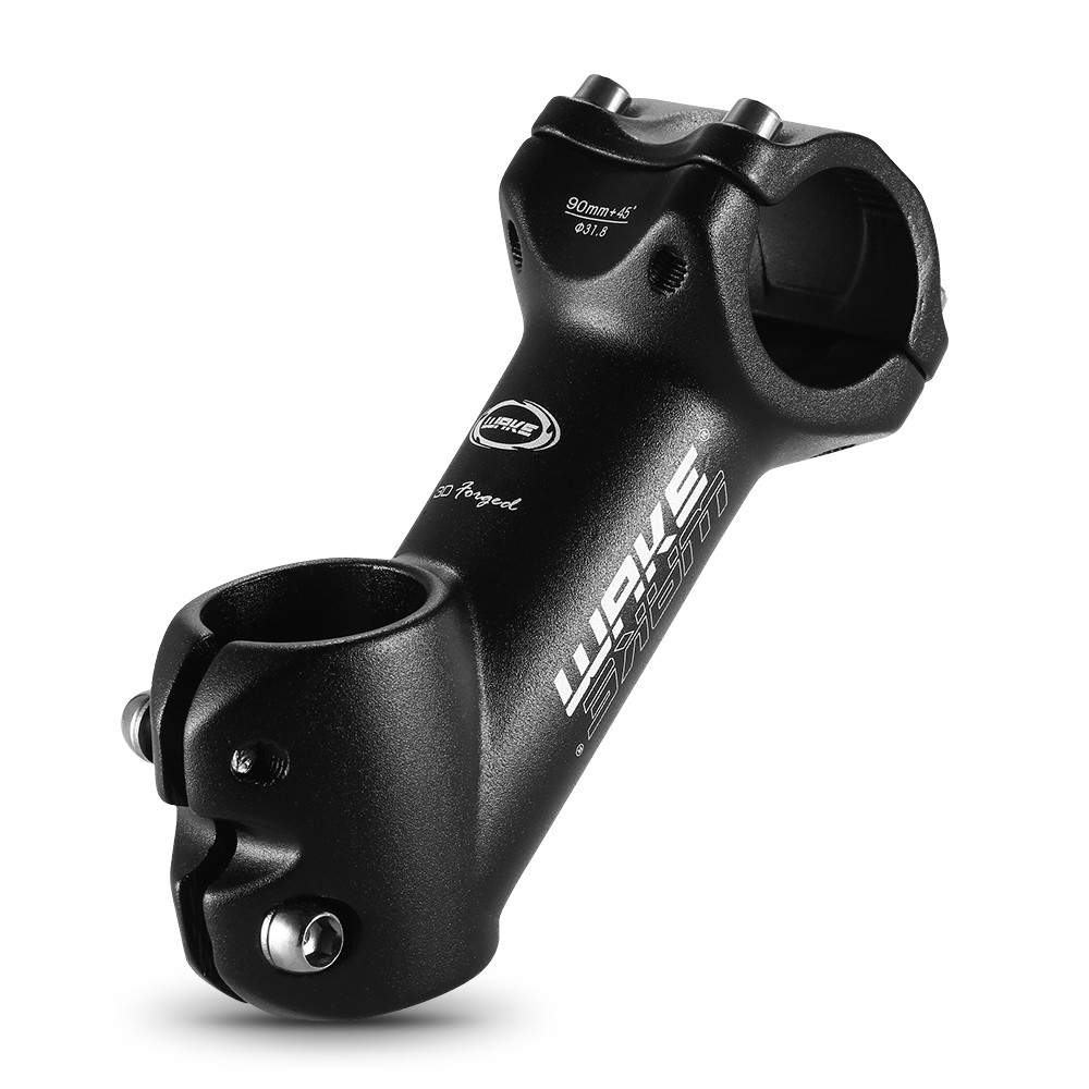 white road bike stem