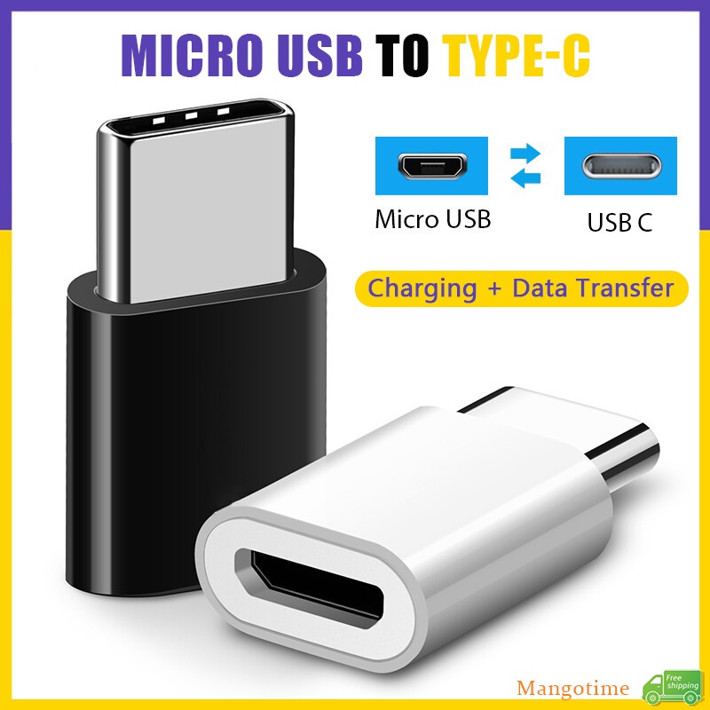 【จัดส่งรวดเร็ว】Android Micro USB เป็น Type C อะแดปเตอร์ชาร์จ OTG อะแดปเตอร์แปลง สําหรับชาร์จและถ่ายโอนข้อมูล