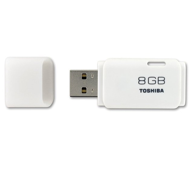 Toshiba Hayabusa Flashdisk USB 2.0 8GB - THN-U202 (แพ็ครวม)