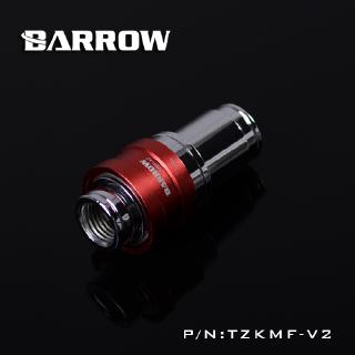 Barrow TZKMF-V2 ข้อต่อเชื่อมต่อน้ําหล่อเย็น QDC ตัวผู้ สีดํา สีเงิน