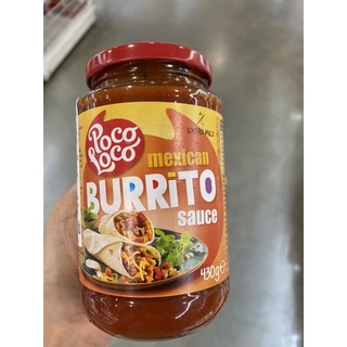 Burrito Cooking Sauce ( Poco Loco Brand ) 430 G. ซอส สำหรับ ปรุงอาหาร ตรา โพโค โลโค 430 G. บูร์ริโต คุกกิ้ง ซอส