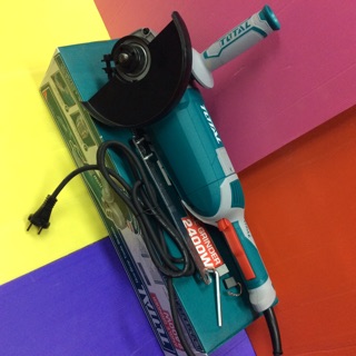 TOTAL เจียรมือ ขัด  7 นิ้ว กำลังไฟ 2400 w 8000 r/m ไฟ 220-240 V