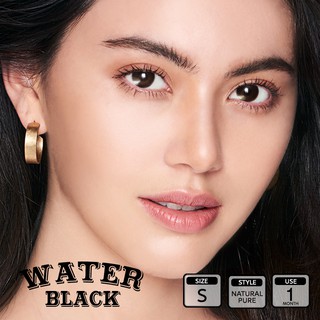 Water Black คอนแทคเลนส์สายตา 0.00 ถึง -10.00