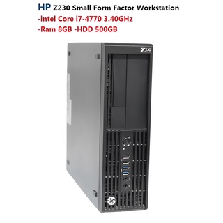 HP Z230 Small Form Factor Workstation -intel Core i7-4770 3.40GHz -Ram 8GB -HDD 500GB