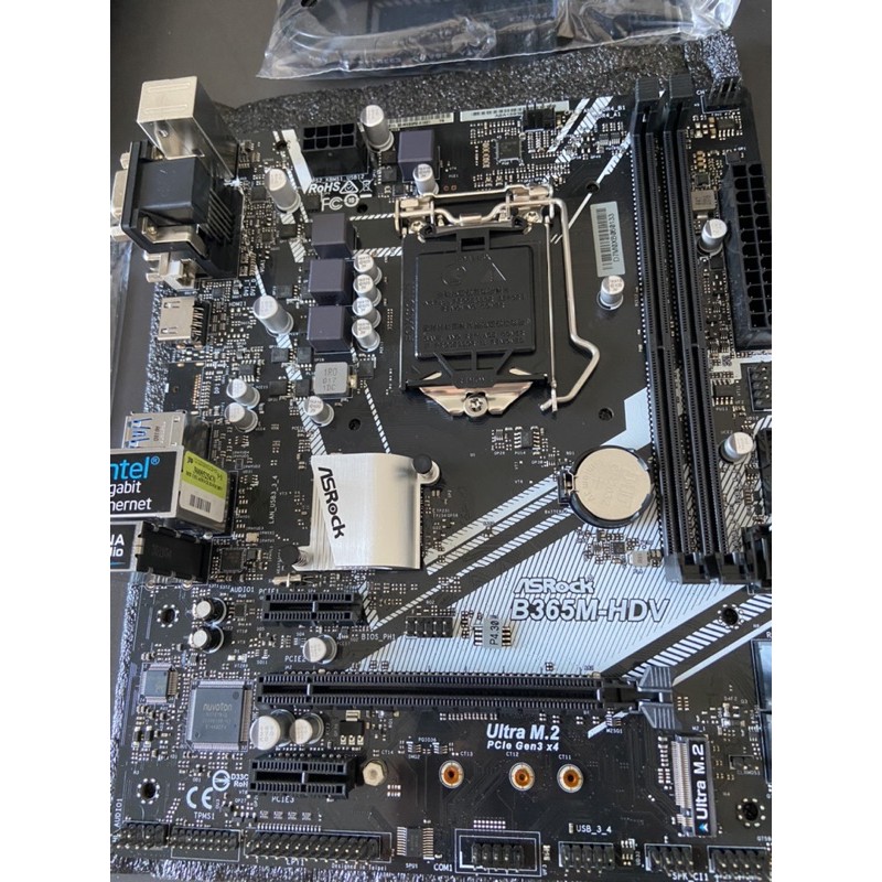 เมมบอร์ด B365M-HDV ใส่เจน 8-9