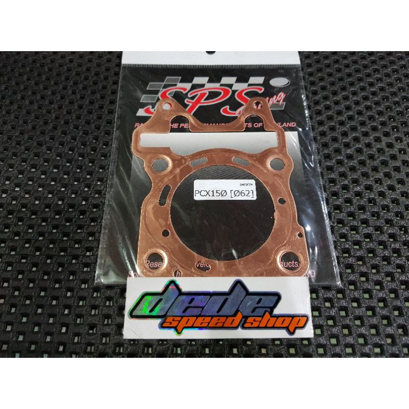Sps racing pcx 62 x 0.5 ปะเก็นหัวทองแดง