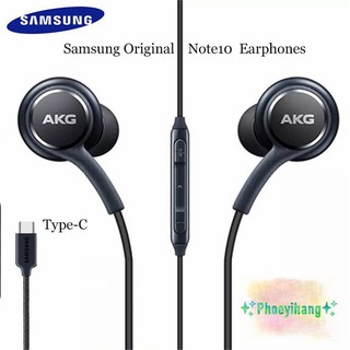 Samsung Galaxy Note 10 Akg หูฟังเกมมิ่งแบบมีสาย Usb Type - C สําหรับ Samsung Galaxy Note 10 + Plus