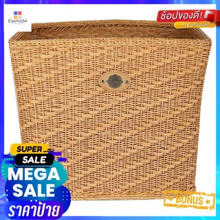 ตะกร้าผ้าเหลี่ยม MONARCH 47x34x40 ซม. สีน้ำตาลLAUNDRY BASKET MONARCH NATURE 47X34X40CM