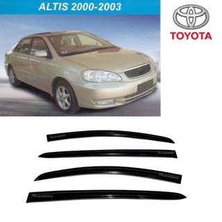 PR กันสาด TOYOTA ALTIS ปี2000-2003