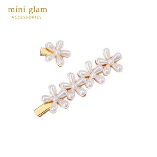 Miniglam Jasmine Pearl Flower Hair Clip Set เซ็ตกิ๊บติดผมดอกไม้มุกจัสมิน