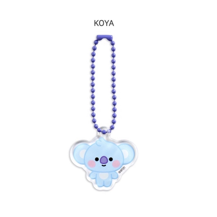 BT21 BABY ACRYLIC SIMPLE KEYRING ✓พร้อมส่ง ของแท้???? | Shopee Thailand