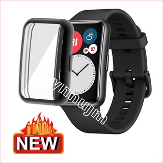 (พร้อมส่ง) เคส huawei watch fit 2 เคสกรอบนาฬิกา TPU นิ่ม huawei fit watch เคสกันกระแทก นาฬิกาพอดี กรอบป้องกัน huawei fit เคสแท้