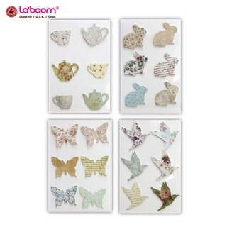 Laboom (ลาบูม) สติ๊กเกอร์สามมิติ รหัส LST32L