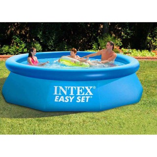 Intex สระเป่าลม Easy Set Pool สระ 8ฟุต/10ฟุต/12ฟุต