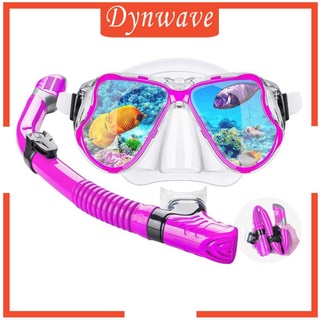 Full-dry Swimming Diving Face Mask Snorkel Set Dive Equipment Goggles For Adult
