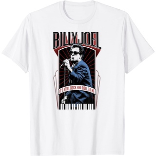 เสื้อยืดโอเวอร์ไซส์เสื้อยืด พิมพ์ลาย It Still Rock and Roll To Me Billy Joel สําหรับผู้ชายS-3XL