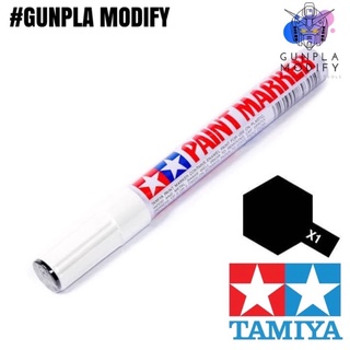 TAMIYA 89001 Tamiya Paint Marker X-1 Black ปากกามาร์คเกอร์สีดำ