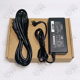 อะแดปเตอร์โน๊ตบุ๊ค Acer 19V3.42A (65W)*หัวขนาด 5.5x1.7* [พร้อมสายไฟAC Power] สายชาร์จ Aspire Travelmate Notebook Adapter #3