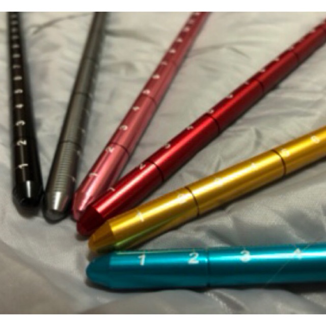 ‼️ALUMINIUM DIVING POINTER‼️สินค้าใหม่ราคาพิเศษ🛑Pointer ดำน้ำ หลากสี พร้อมห่วงคล้อง 0.8x34cm (ดำนำ้)