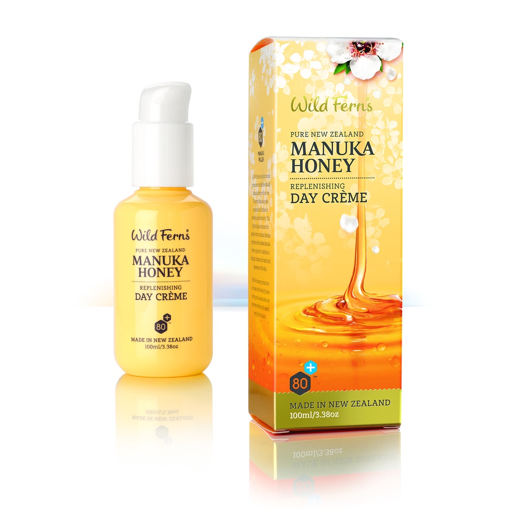WILD FERNS (ไวล์ดเฟิร์นส) MANUKA HONEY DAY CREME เดย์ครีมน้ำผึ้งมานูก้า 100 ml.
