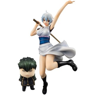 [แท้/Pre-Order] 1/8 GEM ซากาตะ กินโทกิ กินโกะ กินทามะ | Gintoki Ginko - Hijikata X-ko - Gintama - G.E.M. (MegaHouse)