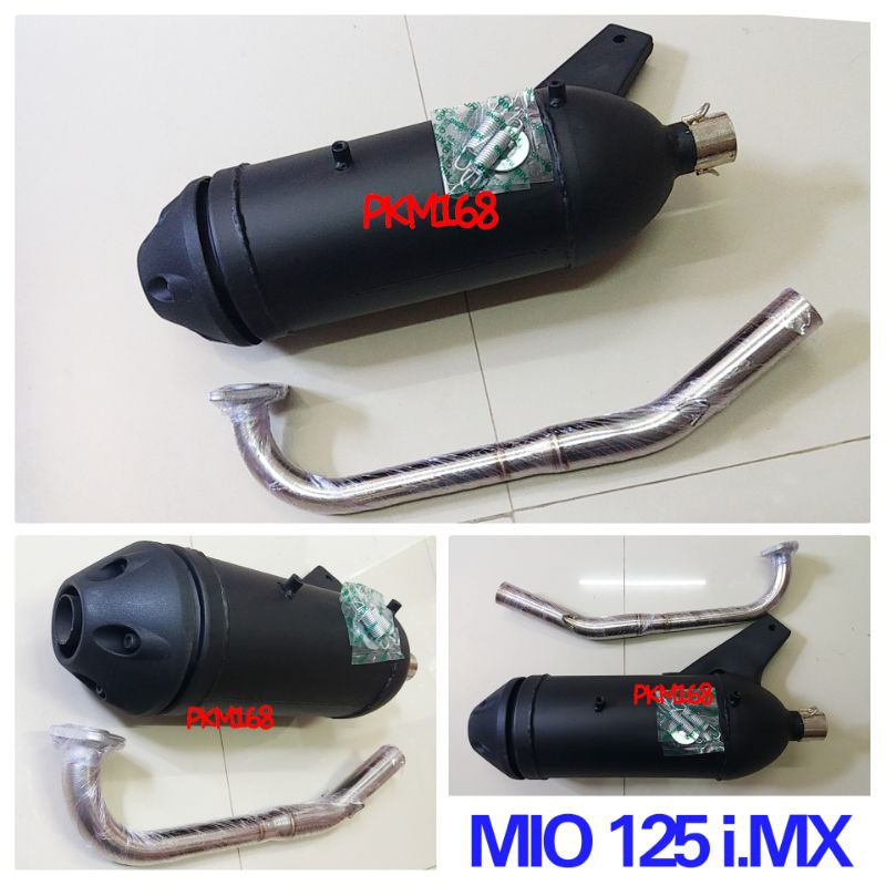 ท่อผ่า MIO125 i.MX / Mio 125i.ใหม่(สินค้ามาตราฐาน มอก.)