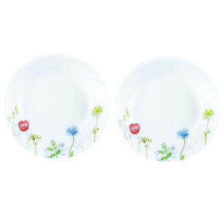Corelle จานใส่ซุปสีแดงขนาด 21 ซม.2 ชิ้น C420DSFB2