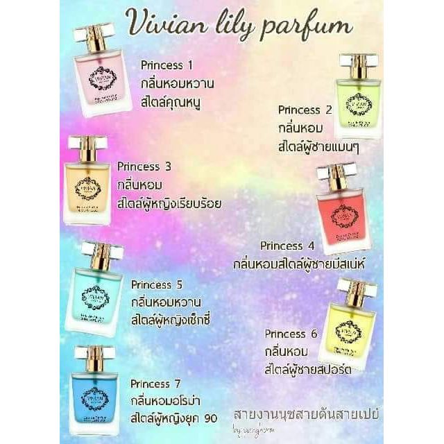 น้ำหอมVivian น้ำหอมเกรดพรีเมี่ยม ใครๆก็เลือกใช้ Vivian
