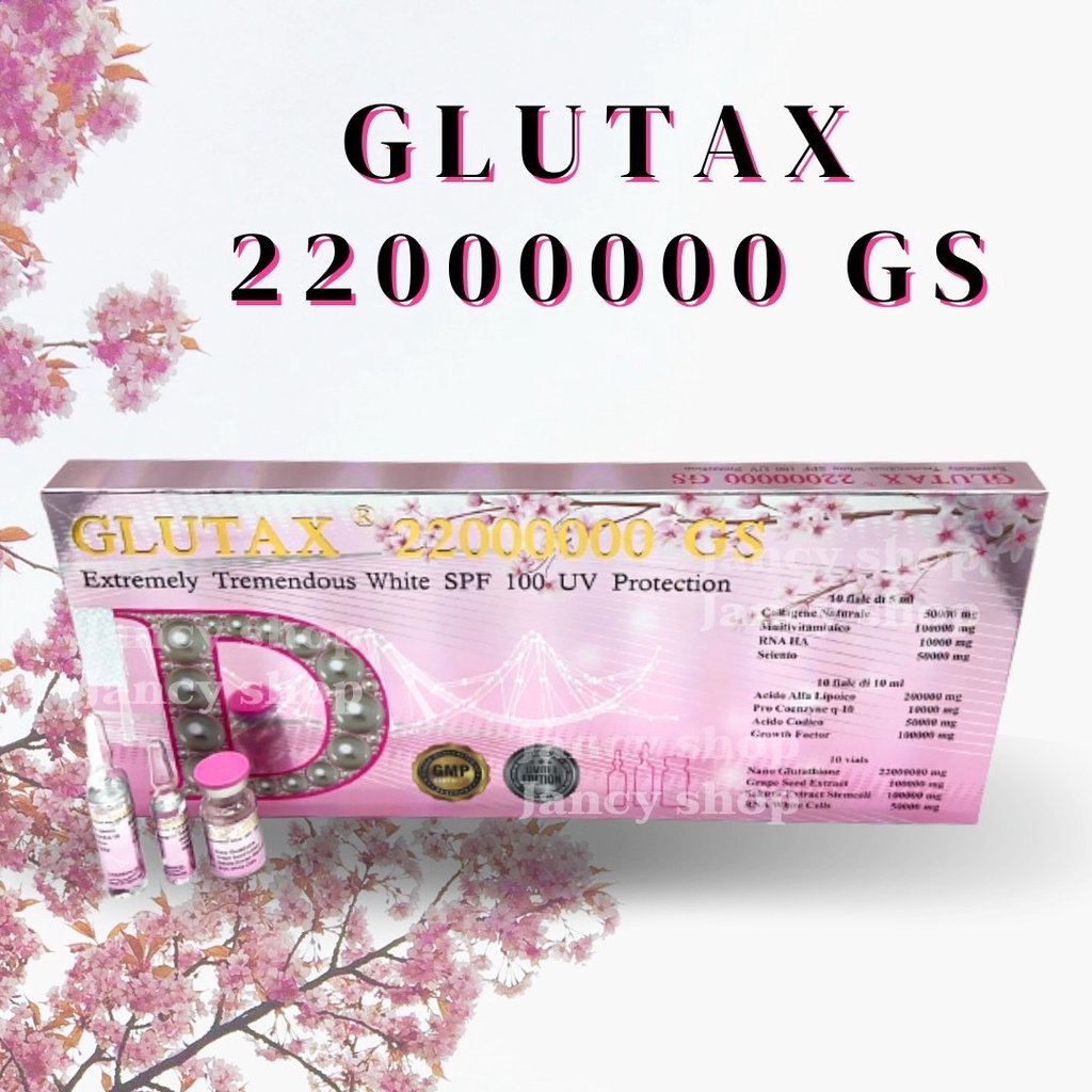 Glutax 22000000 GS Extremely Tremendous White SPF 100 UV Protection ...