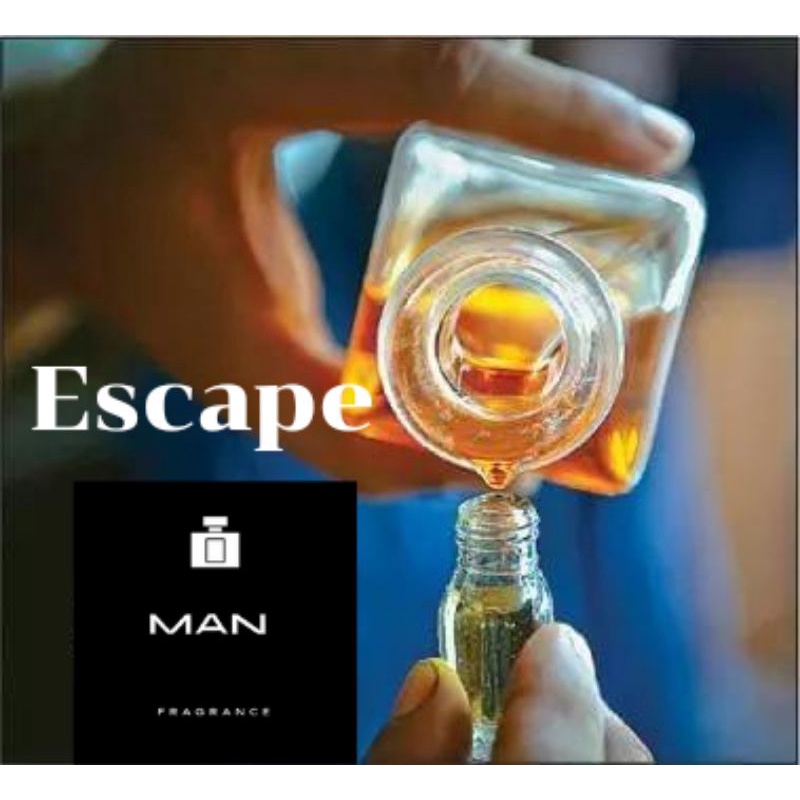 น้ำหอมออยล์​ Escape for Men Oil Perfumes กลิ่นที่เป็นอมตะ​ตลอดกาล​