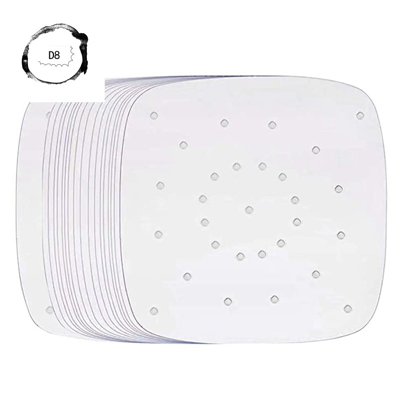 Air Fryer Parchment Paper Liners(9x9 Inch) 100Pcs Large Compatible for