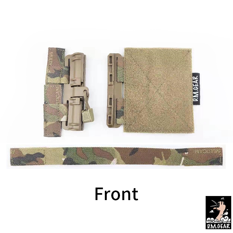Fibbie A Sgancio Rapido DMgear MOLLE Per Westi Tattiche 6094 JPC CPC - Set Con Velcro
