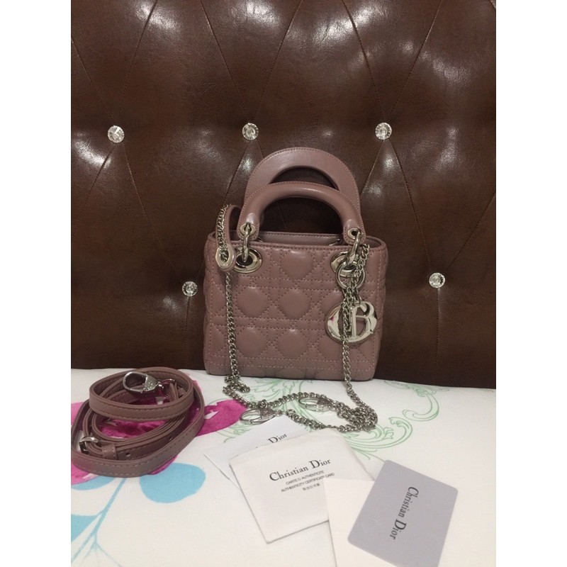 ✨ Christian Dior Bag ✨ กระเป๋าหนังแท้มือสอง