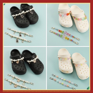 Jibbitz สายโซ่ เครื่องประดับแฟชั่น สําหรับตกแต่งรองเท้า จิ๊บบิท Crocs Jibbitz