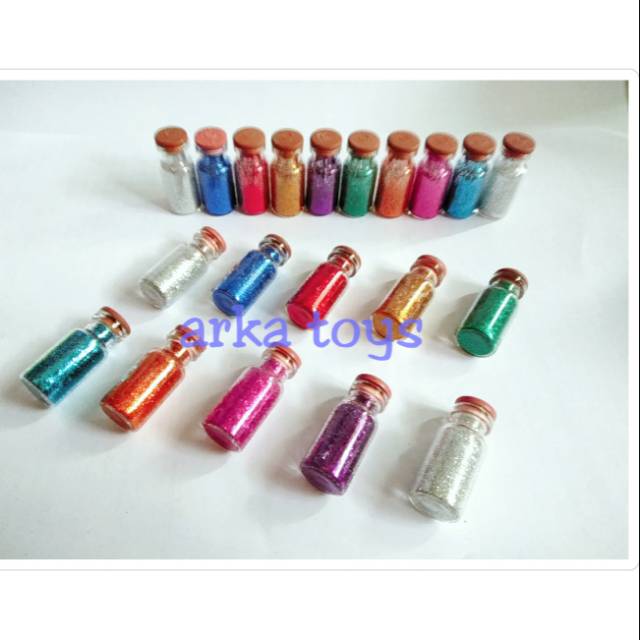 GLITTER BOTTLE 10ML*