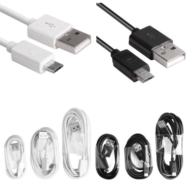 สายชาร์จ Micro USB 1 / 2 / 3 เมตร Micro USB สำหรับโทรศัพท์ Android