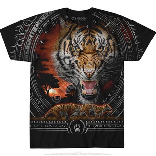 เสื้อยืดLiquidblue ลายTRIBAL TIGER ลิขสิทธิ์แท้