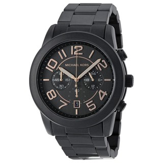 Michael Kors Mens MK8330 Mercer Gunmetal Stainless Stee