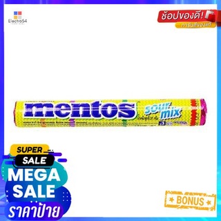 Mentos Sour Mir 37g ถั่วและนมฟรี