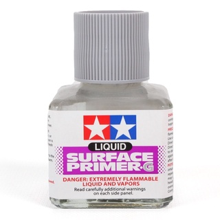 TAMIYA 87075 LIQUID SURFACE PRIMER สีเทา (40ml BOTTLE)