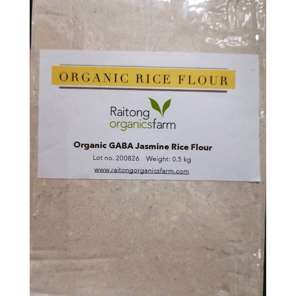 Gluten-free Organic GABA Thai Hom Mali Rice Flour 1kg