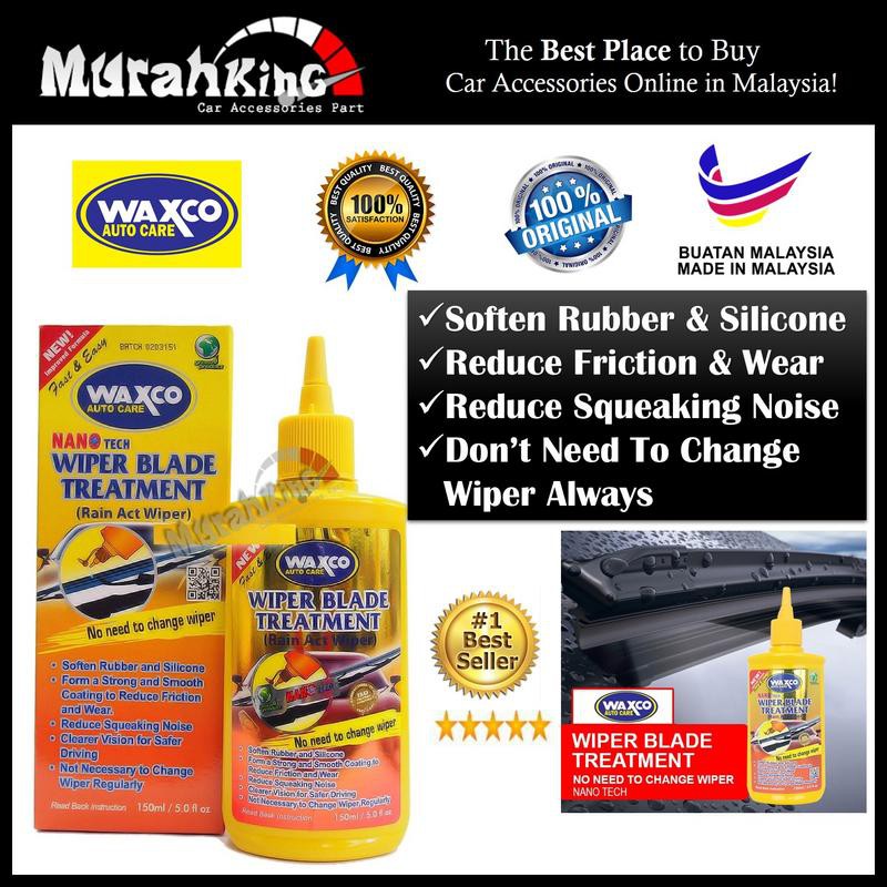 การรักษาใบปัดน้ําฝน Waxco Auto Care